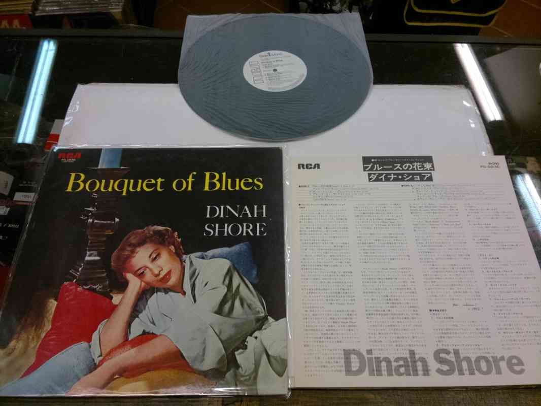 DINAH SHORE - BOUQUET OF BLUES - JAPAN PROMO
